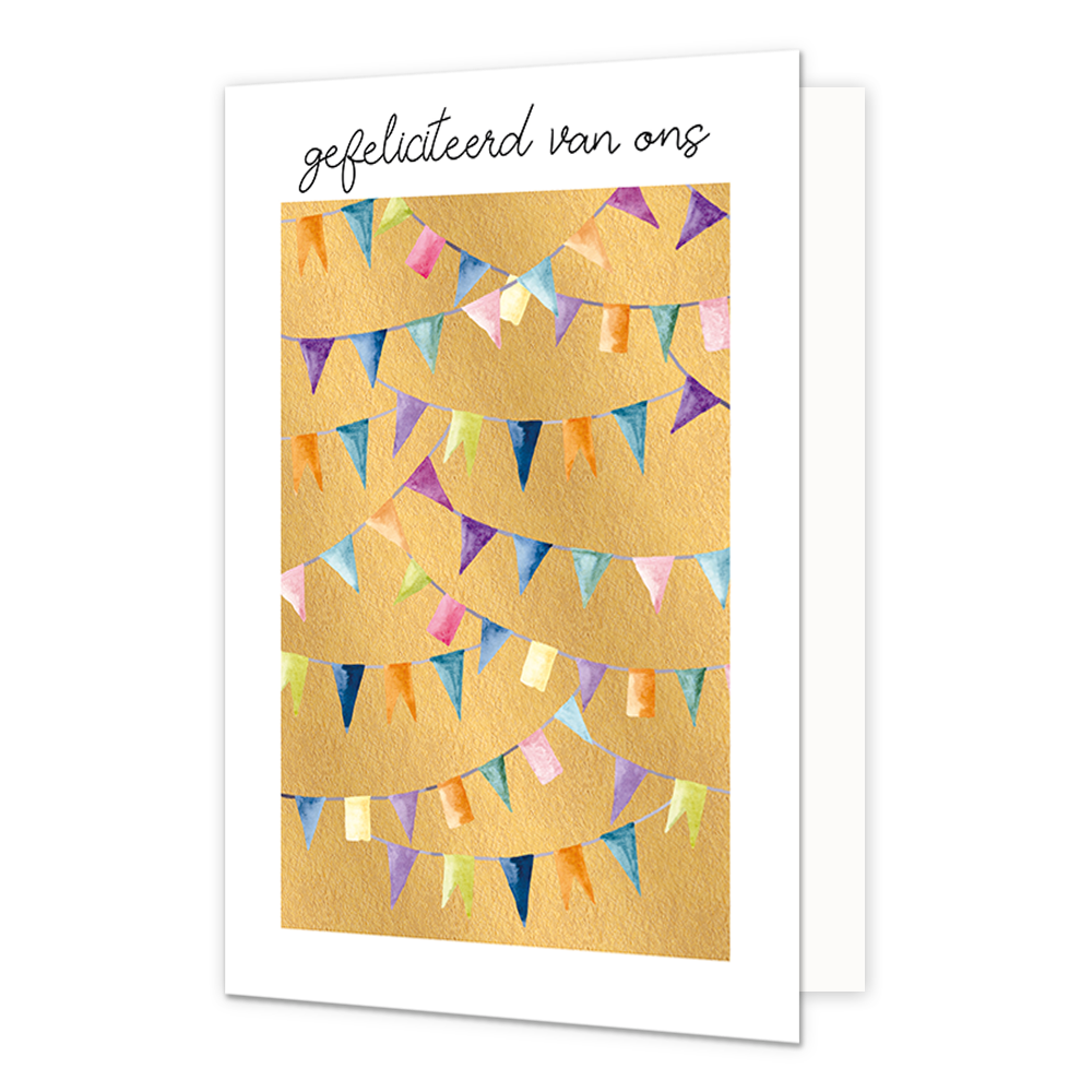 Gefeliciteerd van ons