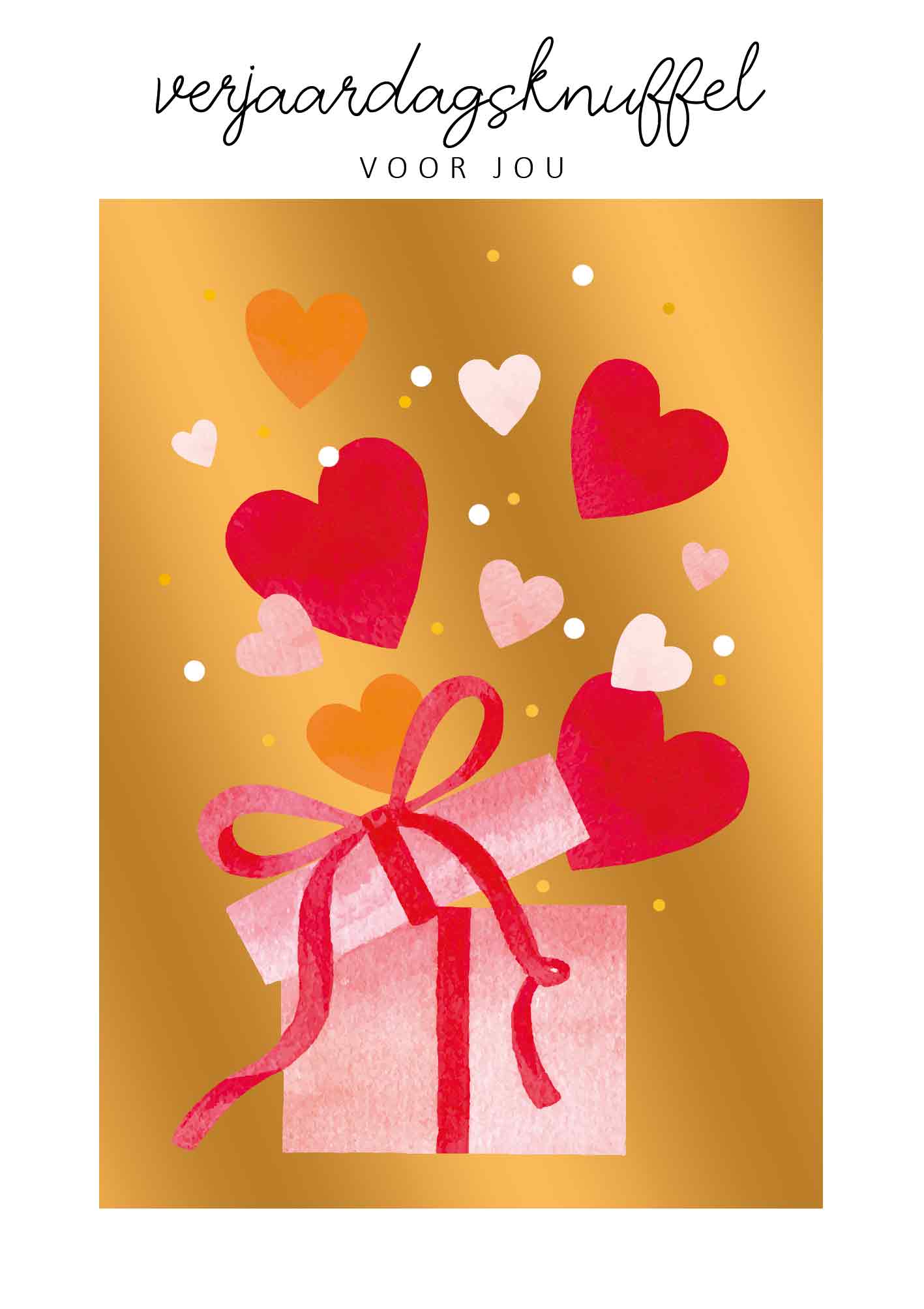 Verjaardagsknuffel voor jou