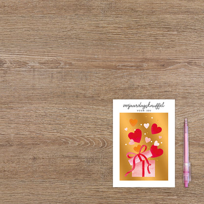 Verjaardagsknuffel voor jou