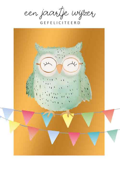 Een jaartje wijzer gefeliciteerd