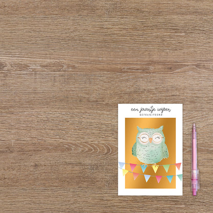 Een jaartje wijzer gefeliciteerd