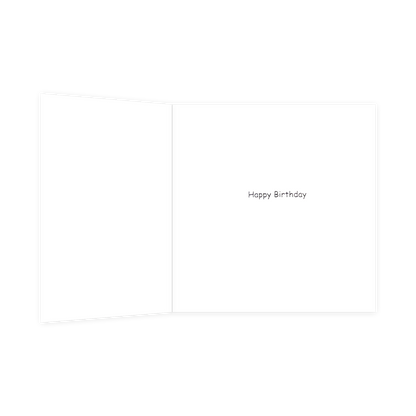 XL kaart - Happy birthday