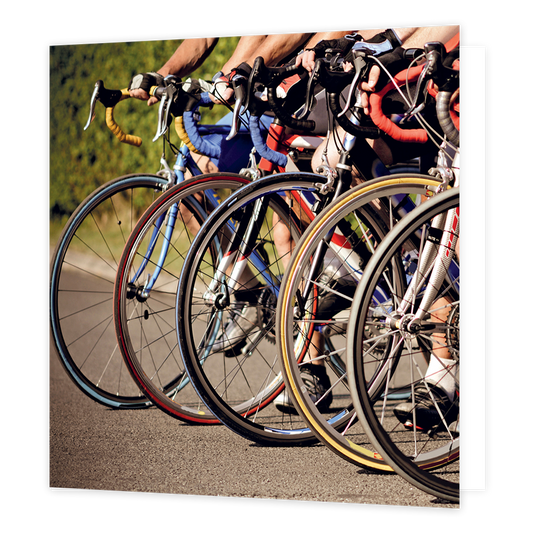 XL kaart - Wielrenners