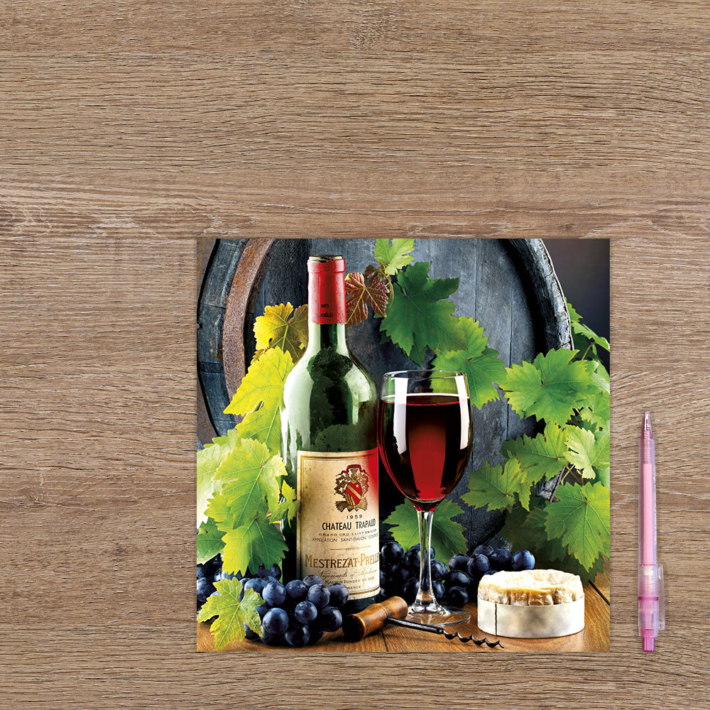XL kaart - Wijn
