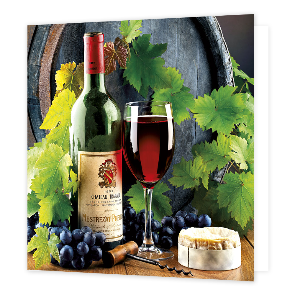 XL kaart - Wijn