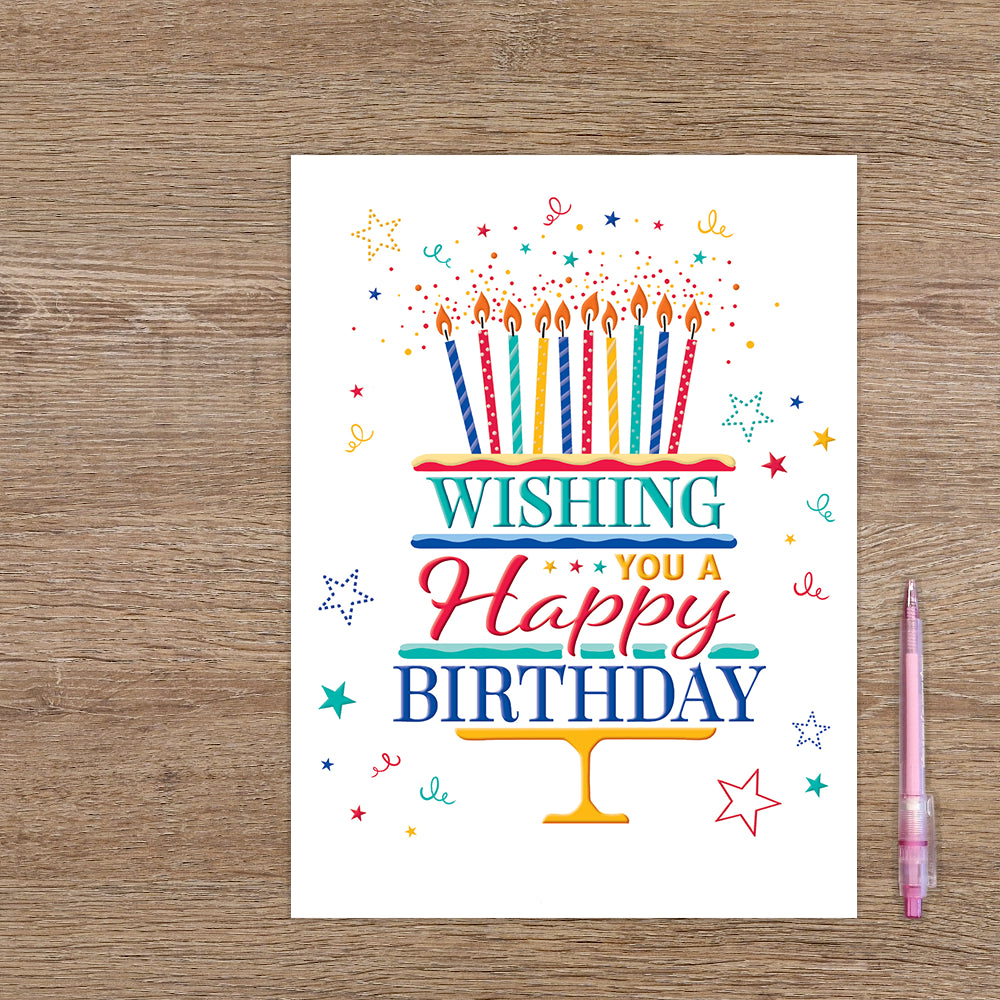 Wishing you a happy birthday