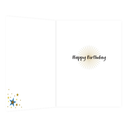 XL kaart - Happy birthday enjoy