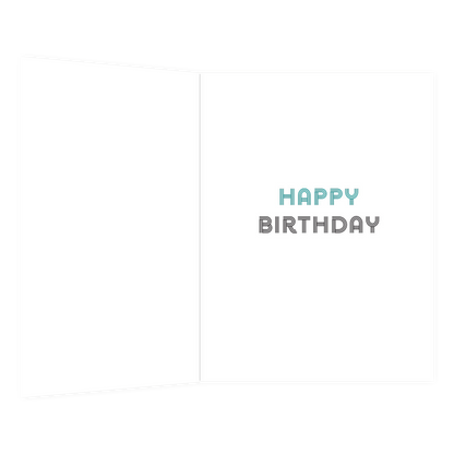XL kaart - A great big happy birthday