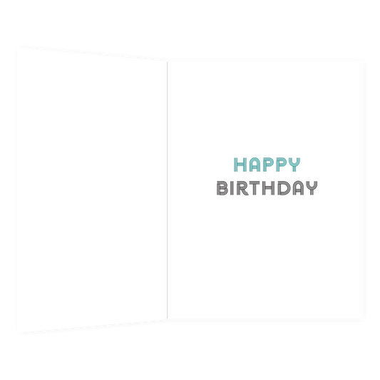 XL kaart - A great big happy birthday