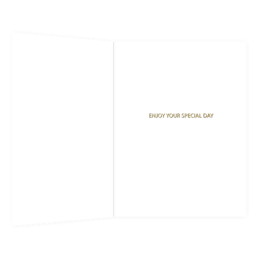 XL kaart - Happy birthday!