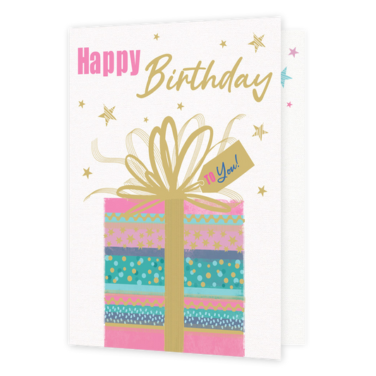 XL kaart - Happy birthday to you!