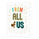 XL kaart - From all of us