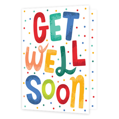 XL kaart - Get well soon