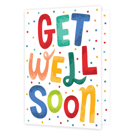 XL kaart - Get well soon