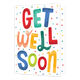 XL kaart - Get well soon