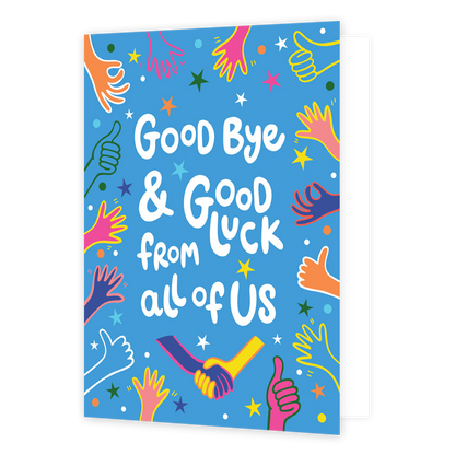 XL kaart - Goodbye and good luck from all of us
