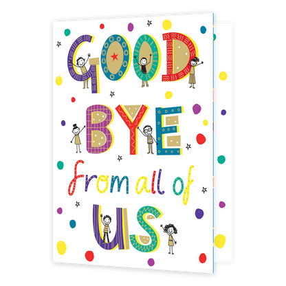XL kaart - Goodbye from all of us