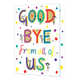 XL kaart - Goodbye from all of us