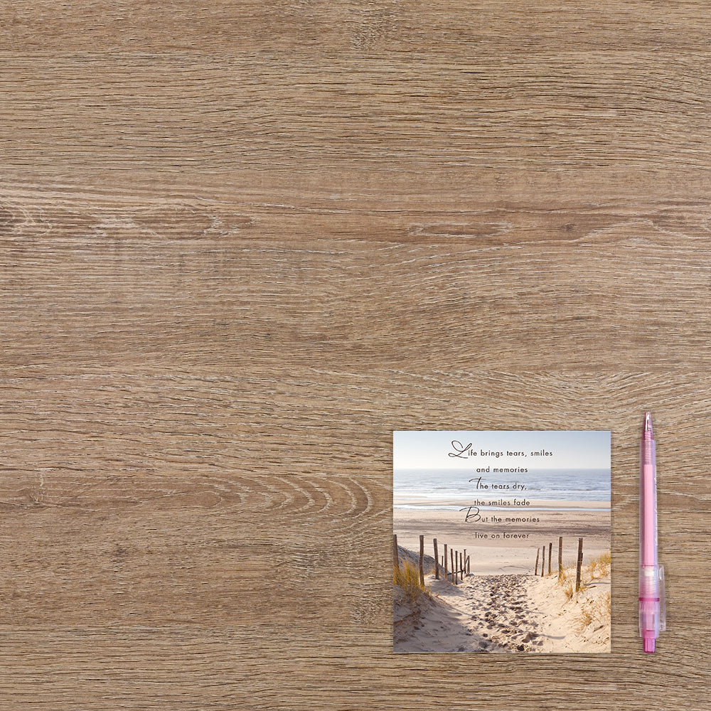 Life brings tears, smiles and memories