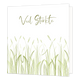 Veel sterkte - Formaat: Standaard - Vorm: Vierkant - Condoleance kaart - Op deze wenskaart staat gras op een witte achtergrond met daarboven de tekst: "Veel sterkte". - Snelwenskaart