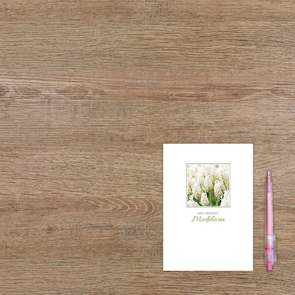 Met oprecht medeleven