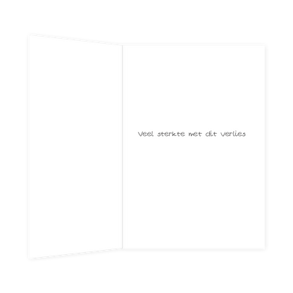 Met oprecht medeleven