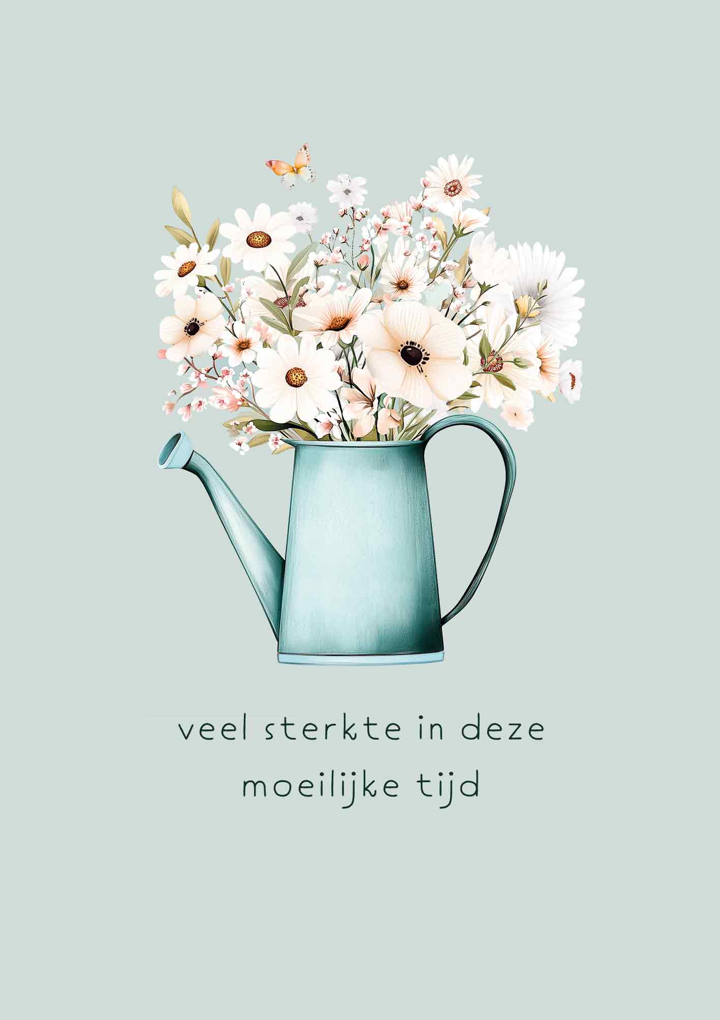 Veel sterkte in deze moeilijke tijd