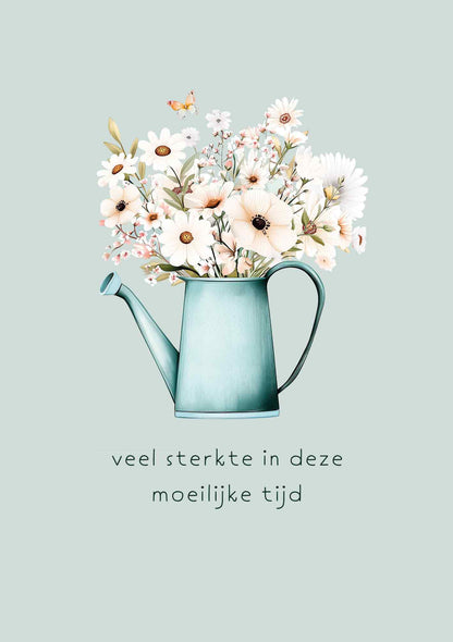 Veel sterkte in deze moeilijke tijd