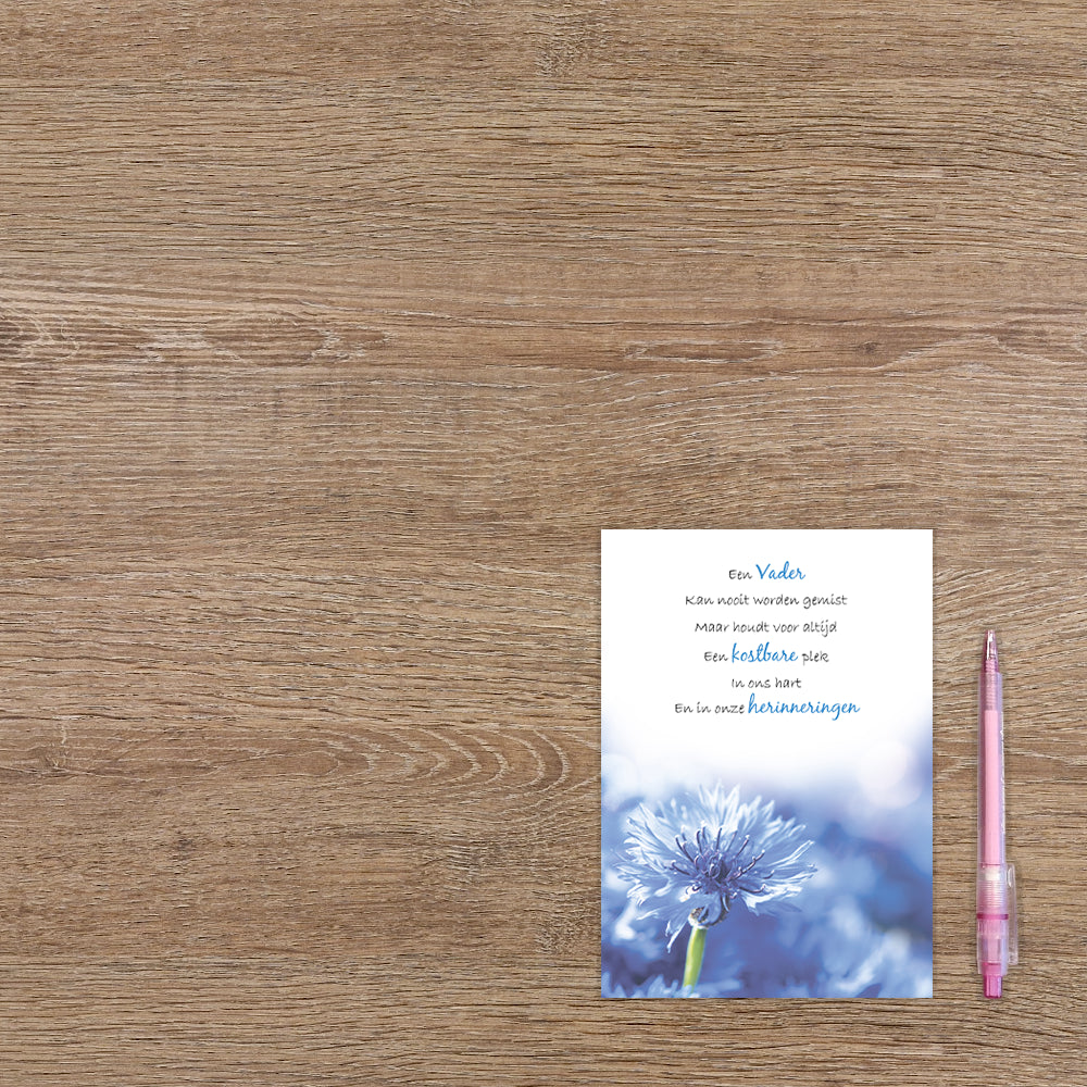 Een vader kan nooit worden gemist