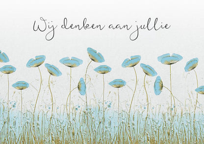 Wij denken aan jullie