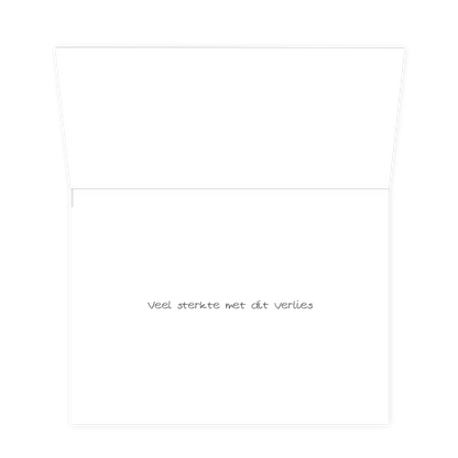 Met oprechte deelneming