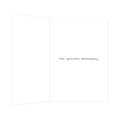 Sterkte in deze moeilijke tijd