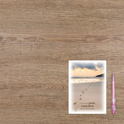 Achter iedere traan van verdriet