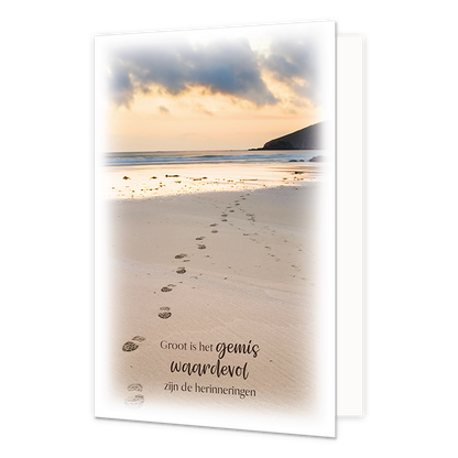 Achter iedere traan van verdriet