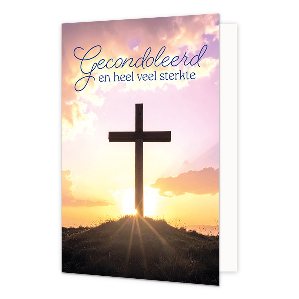 Gecondoleerd en heel veel sterkte