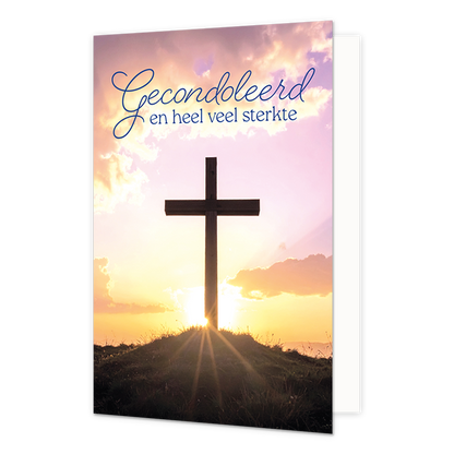 Gecondoleerd en heel veel sterkte