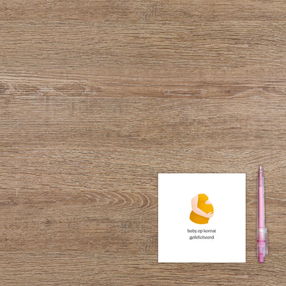 Baby op komst gefeliciteerd