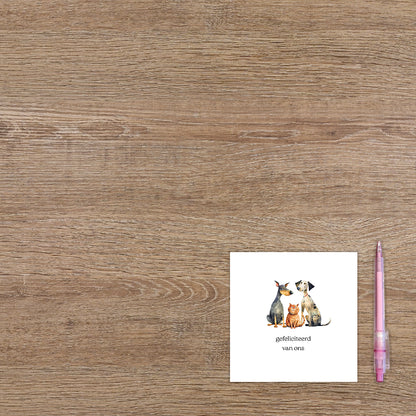 Gefeliciteerd van ons