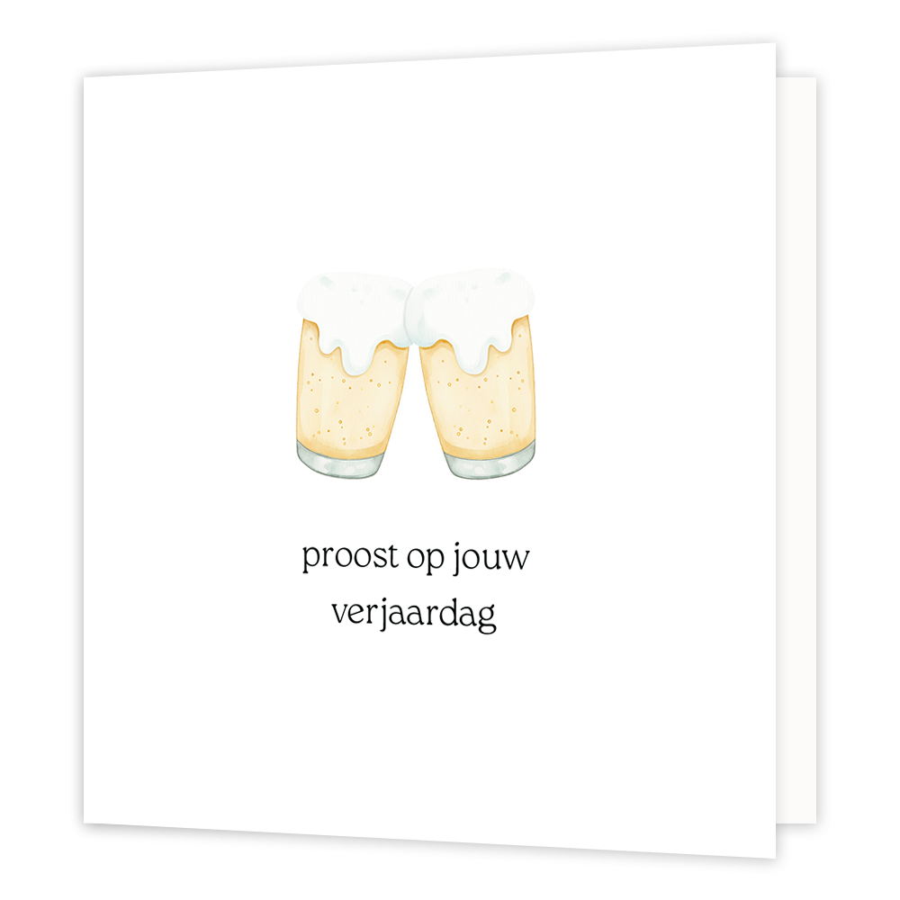 Proost op jouw verjaardag