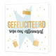 XL kaart - Gefeliciteerd van ons allemaal