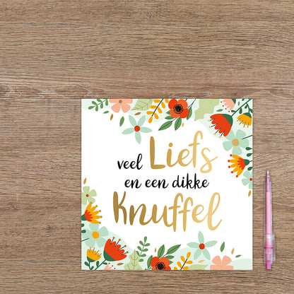 XL - Veel liefs en een dikke knuffel