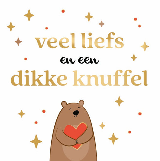 XL - Veel liefs en een dikke knuffel