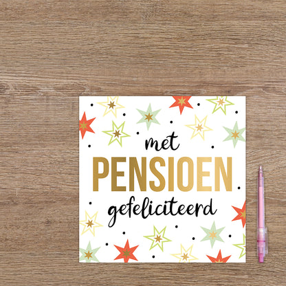 XL - Met pensioen gefeliciteerd
