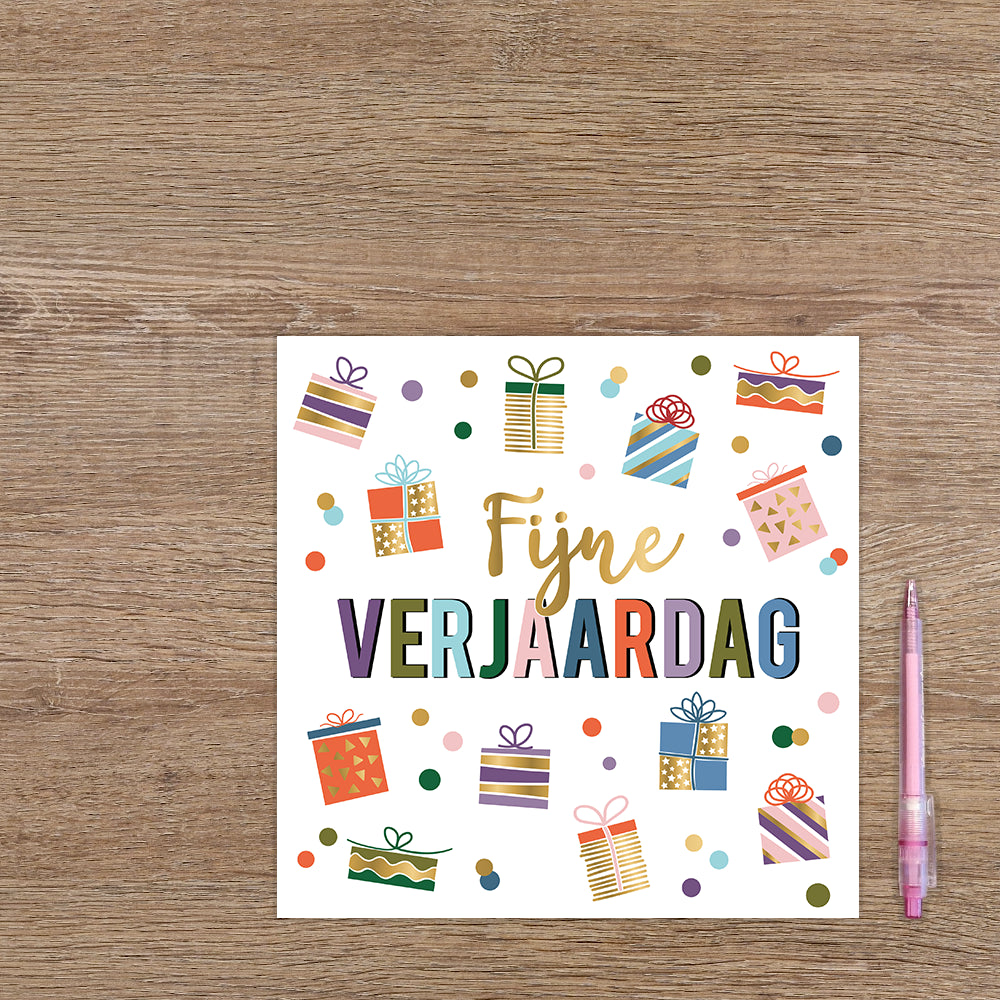 XL - Fijne verjaardag