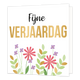 XL kaart - Fijne verjaardag