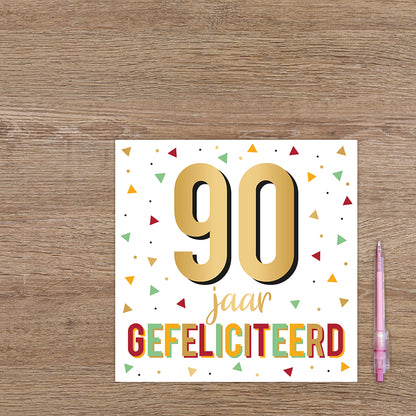 XL - 90 jaar gefeliciteerd