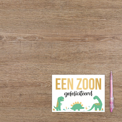 Een zoon gefeliciteerd