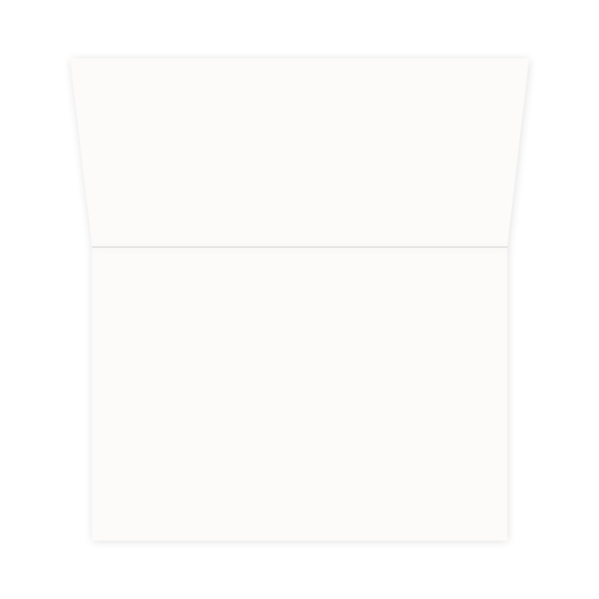 De binnenzijde van de wenskaart is blanco wat voldoende ruimte geeft om een persoonlijke boodschap te schrijven.