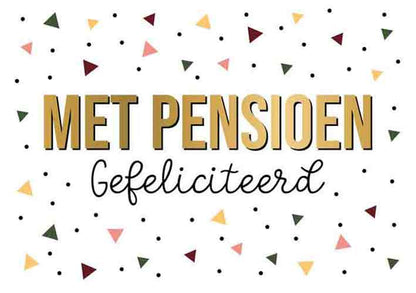 Met pensioen gefeliciteerd