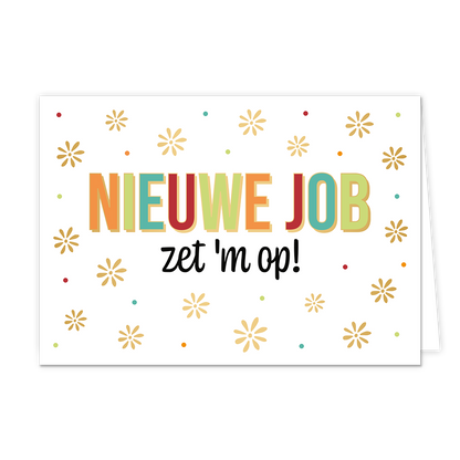 Nieuwe job zet m op